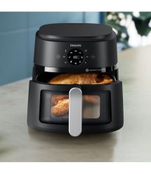 Philips Мультипечь Ovi Series 2000 1700Вт, чаша-6.2л, сенсорное управл., 13 авто. программ, пластик, чорний