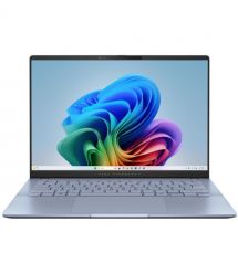 ASUS Ноутбук Vivobook S 14 S5406SA-PP113 14" 3K OLED, Intel Ultra 5 226V, 16GB, F1TB, UMA, NoOS, Голубой