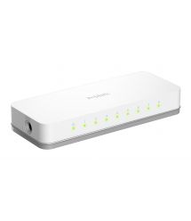 D-Link Коммутатор GO-SW-8E 8xFE, Plastic, Неуправляемый