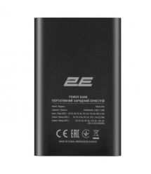 2E Портативное зарядное устройство Power Bank 20000мАч, 65Вт, PD, QC, черный