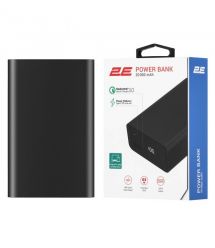 2E Портативное зарядное устройство Power Bank 20000мАч, 65Вт, PD, QC, черный