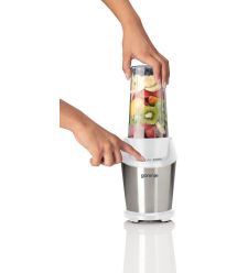 Gorenje Блендер стационарный 1000Вт, чаша-750мл, измельчитель, белый-нерж
