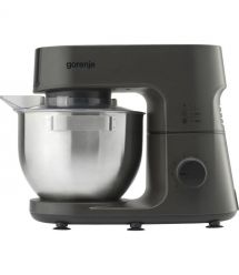 Gorenje Кухонная машина 1000Вт, чаша-металл, корпус-металл, насадок-7, серебристо-черный