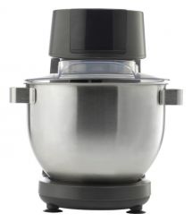 Gorenje Кухонная машина 1000Вт, чаша-металл, корпус-металл, насадок-7, серебристо-черный