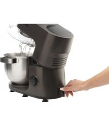 Gorenje Кухонная машина 1000Вт, чаша-металл, корпус-металл, насадок-7, серебристо-черный