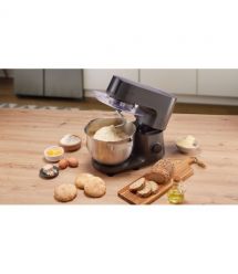 Gorenje Кухонная машина 1000Вт, чаша-металл, корпус-металл, насадок-7, серебристо-черный