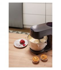 Gorenje Кухонная машина 1000Вт, чаша-металл, корпус-металл, насадок-7, серебристо-черный