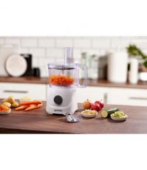 Gorenje Кухонная машина 800Вт, чаша-пластик, корпус-металл/пластик, насадок-6, белый