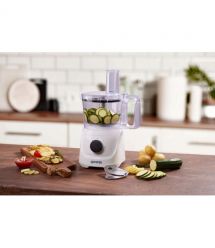 Gorenje Кухонная машина 800Вт, чаша-пластик, корпус-металл/пластик, насадок-6, белый
