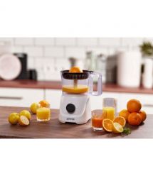 Gorenje Кухонная машина 800Вт, чаша-пластик, корпус-металл/пластик, насадок-6, белый