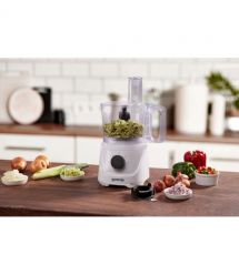 Gorenje Кухонная машина 800Вт, чаша-пластик, корпус-металл/пластик, насадок-6, белый