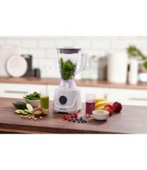 Gorenje Кухонная машина 800Вт, чаша-пластик, корпус-металл/пластик, насадок-6, белый