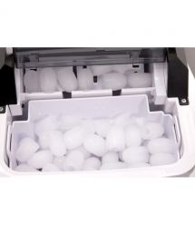 Gorenje Льдогенератор бытовой, 12кг/сутки, 1,3л, дисплей, серебристо - черный