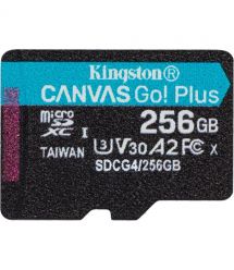 Kingston Карта памяти microSD 256GB C10 UHS-I U3 A2 V30 R200/W160MB/s