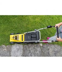 Karcher Газонокосилка аккумуляторная LMO 2-18 Battery 18В 32см акб 1х5А-ч 25-60мм