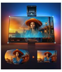 Govee Набор адаптивной подсветки H6097 Backlight 3 Lite 40-50', RGBICW, WI-FI/Bluetooth, черный