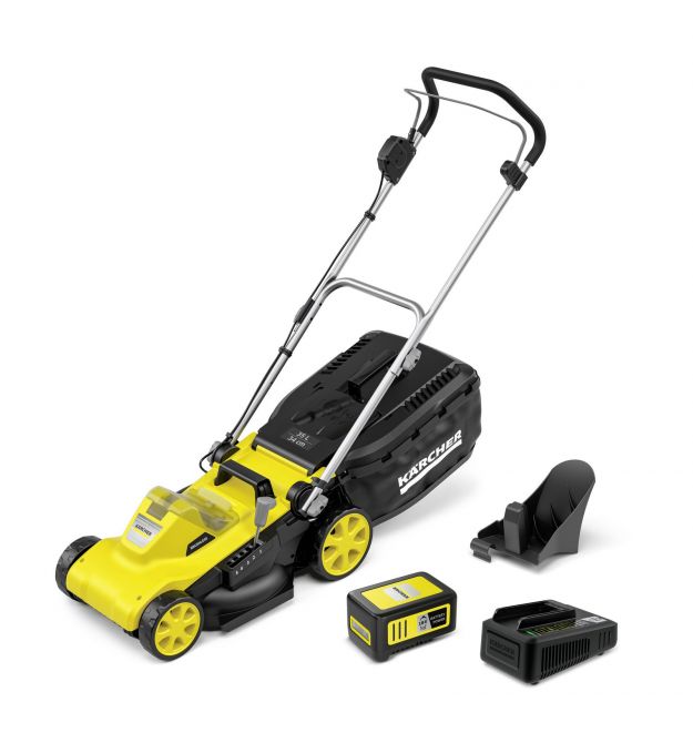 Karcher Газонокосилка аккумуляторная LMO 3-18 Dual 18В 34см 25-60мм