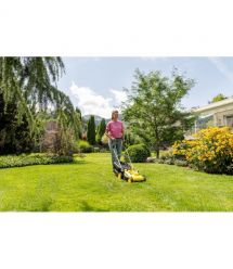 Karcher Газонокосилка аккумуляторная LMO 3-18 Dual 18В 34см 25-60мм