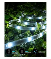 Govee Лента светодиодная умная H70A1 Phantasy Outdoor LED, 10м, RGBICWW, WI-FI/Bluetooth, белый