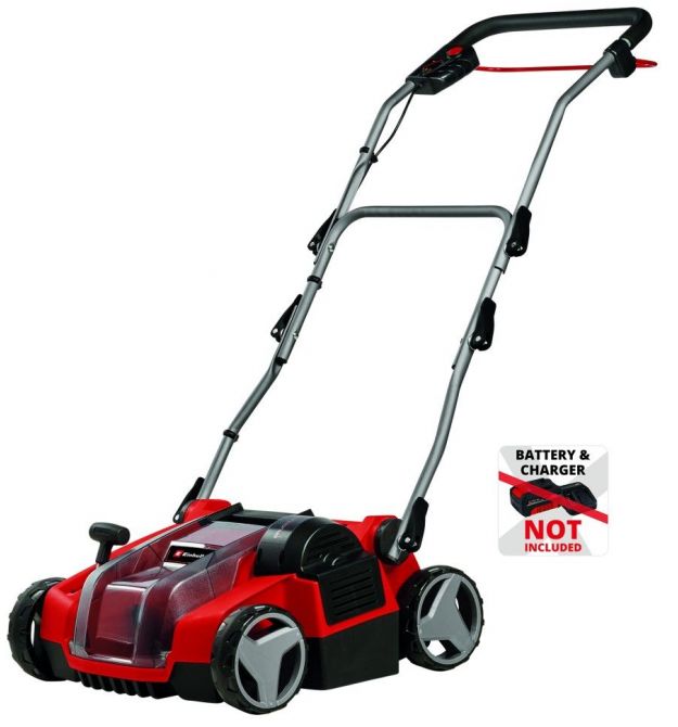 Einhell Аэратор-скарификатор аккумуляторный GE-SC 36/35 Li - Solo 36В 35см бесщеточные ножи 16шт 9.94кг (без АКБ и ЗУ)