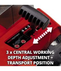 Einhell Аэратор-скарификатор аккумуляторный GE-SC 36/35 Li - Solo 36В 35см бесщеточные ножи 16шт 9.94кг (без АКБ и ЗУ)