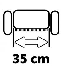 Einhell Аэратор-скарификатор аккумуляторный GE-SC 36/35 Li - Solo 36В 35см бесщеточные ножи 16шт 9.94кг (без АКБ и ЗУ)