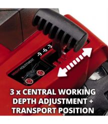 Einhell Аэратор-скарификатор аккумуляторный GE-SA 36/35 Li - Solo 36В 35см бесщеточные ножи 16шт 11.31кг (без АКБ и ЗУ)