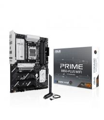 ASUS Материнcкая плата PRIME B850-PLUS WIFI sAM5 B850 4xDDR5 M.2 HDMI DP WiFi BT ATX