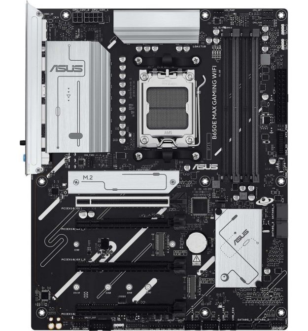 ASUS Материнcкая плата B650E MAX GAMING WIFI sAM5 B650 4xDDR5 M.2 HDMI DP ATX