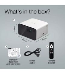 Epson Проектор EF-21W FHD, 1000 lm, LASER, 1, Google TV, Diamond White