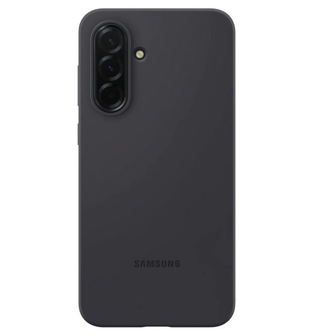 Samsung Чехол для Galaxy A36 (A366), Silicone Case, черный