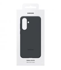 Samsung Чехол для Galaxy A36 (A366), Silicone Case, черный