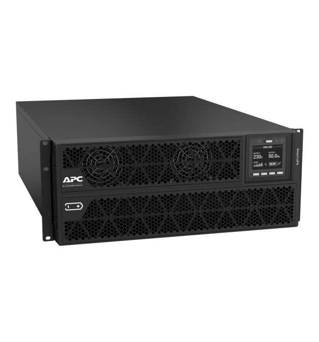 APC ИБП Smart-UPS Online 5000VA/5000W, RT 4U, LCD, USB, RS232, 2xC13, 1xC19
