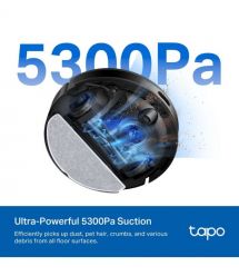 TP-Link Робот-пылесос TAPO RV 20 MAX LIDAR с поддержкой влажной уборки
