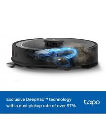 TP-Link Робот-пылесос TAPO RV 30 MAX LIDAR с поддержкой влажной уборки + док-станция