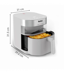 Tefal Мультипечь Easy Fry Infrared, 1500Вт, чаша-7л, сенсорное управл., 8 программ, пластик, светло-серый