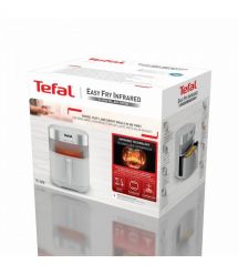 Tefal Мультипечь Easy Fry Infrared, 1500Вт, чаша-7л, сенсорное управл., 8 программ, пластик, светло-серый