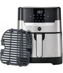 Tefal Мультипіч OBH Nordica EasyFry&Grill, 1550Вт, чаша-4.2л, сенс. управл, от 40°C до 200°C, пластик, чорно-серый