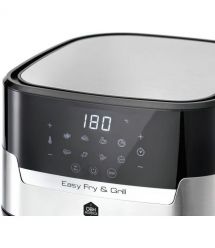 Tefal Мультипіч OBH Nordica EasyFry&Grill, 1550Вт, чаша-4.2л, сенс. управл, от 40°C до 200°C, пластик, чорно-серый