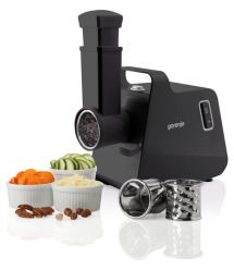Gorenje Мясорубка, 1700Вт, 2.3кг/мин, 2 решетки, пластик/металл, черный