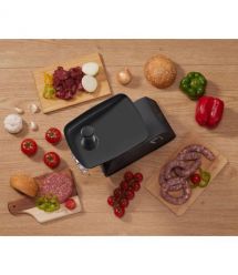 Gorenje Мясорубка, 1700Вт, 2.3кг/мин, 2 решетки, пластик/металл, черный