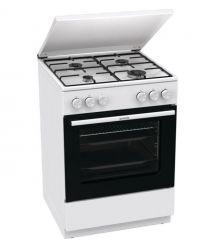 Gorenje Плита газовая, 72л, 60x60см, эмалированные, с крышкой, белый