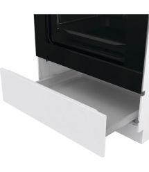Gorenje Плита газовая, 72л, 60x60см, эмалированные, с крышкой, белый