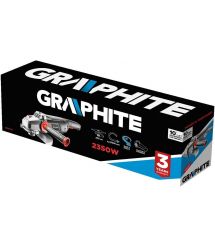 Graphite Шлифмашина угловая 230мм 2350Вт 6500об·мин 4.85кг