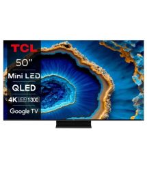 TCL Телевизор 50" MiniLED 4K 144Hz Smart Google TV Titan ONKYO sound