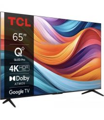 TCL Телевизор 65" QLED 4K 60Hz Smart Google TV Titan