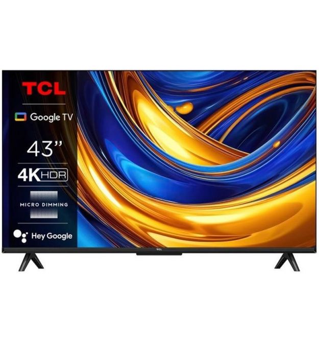 TCL Телевизор 43" LED 4K 60Hz Smart Google TV Titan