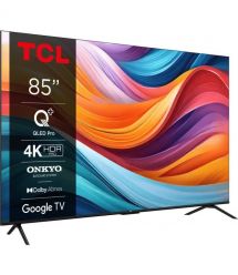 TCL Телевизор 85" QLED 4K 60Hz Smart Google TV Titan ONKYO sound