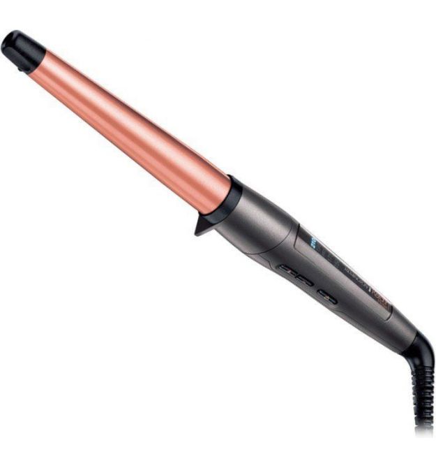 Remington Плойка Keratin Protect конусная , 48Вт, темп.режимов-5, D-19-28mm, 150-210С, керамика, серебристый