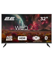 2E Телевизор 32" LED HD 60Hz Smart WebOS Black